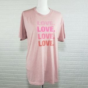 espwa T-shirt short sleeve dusty pink